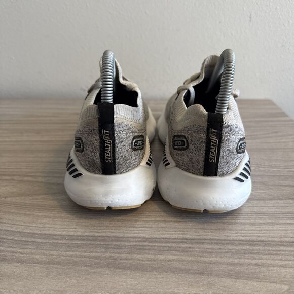 Brooks Womens Glycerin StealthFit GTS 20 1203711B163 Gray Sneaker Shoes Sz 8.5 B - Picture 8 of 11